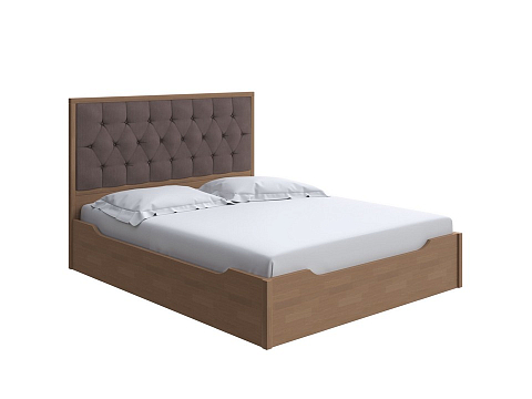 Кровать с мягким изголовьем Vester с подъемным механизмом - Современная кровать с подъемным механизмом