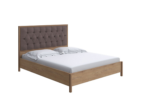 Двуспальная кровать с матрасом Vester Lite - Современная кровать со встроенным основанием