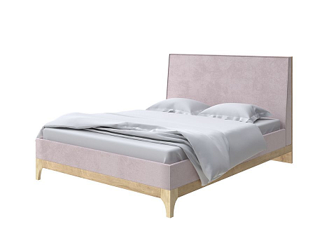 Односпальная кровать Odda - Мягкая кровать из ЛДСП в скандинавском стиле