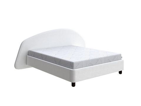 Кровать Кинг Сайз Sten Bro Right - Мягкая кровать с округлым изголовьем на правую сторону