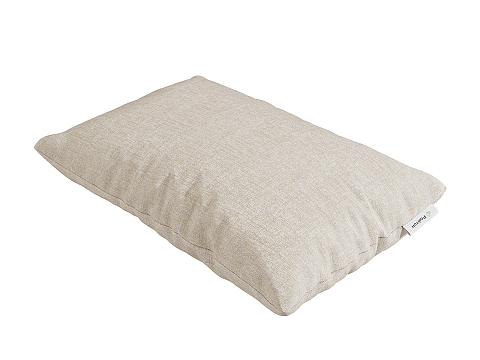 Подушка декоративная Lagom 30x50 Ткань: Велюр Лама Бежевый - Декоративная подушка из коллекции Lagom