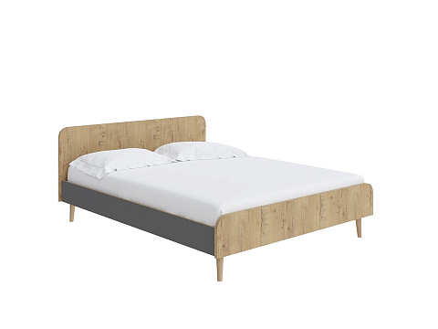 Кровать Way - Компактная корпусная кровать на деревянных опорах