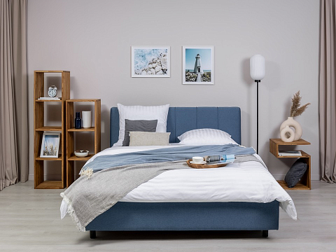 Розовая кровать Nuvola-7 NEW - Современная кровать в стиле минимализм